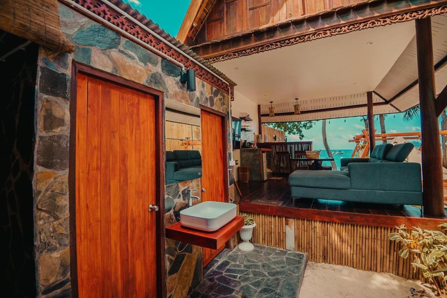 Natures Edge Beachfront Luxury Glamping Koh Tao Extérieur photo